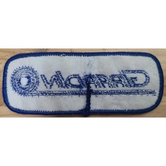 "Girardin Embroidered Patch Blue White Vintage Logo Badge Iron-On Sew On Collect - Picture 2 of 2